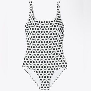 TORY BURCH Women's Printed Tank One-Piece Swimsuit